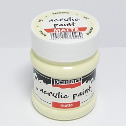 Akrylová barva Pentart 230ml - krémová, matná