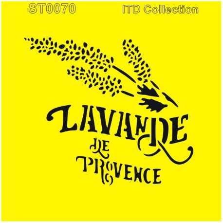 Šablona ITD - Lavande de Provence 16x16