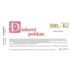 500 Kč - Dárkový poukaz tištěná verze Tvořílci.cz