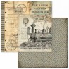 Voyages Fantastiques, lokomotiva 30,5x30,5 scrapbook