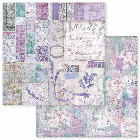 Provence, patchwork 30,5x30,5 scrapbook