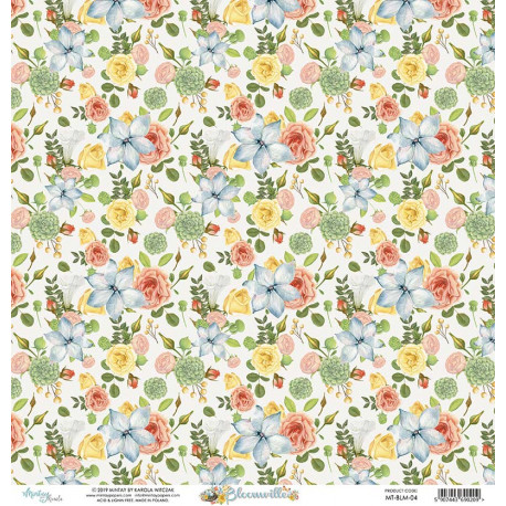Bloomville č.04 - 30,5x30,5 scrapbook (MT)