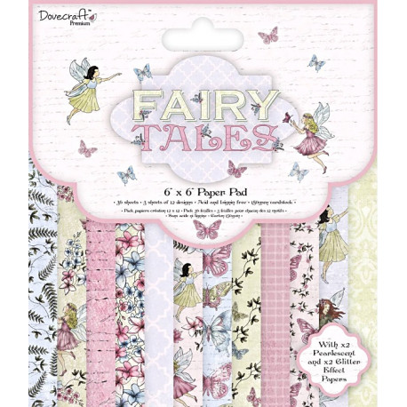 Sada papírů 15x15 Fairy Tales (Dovecraft)