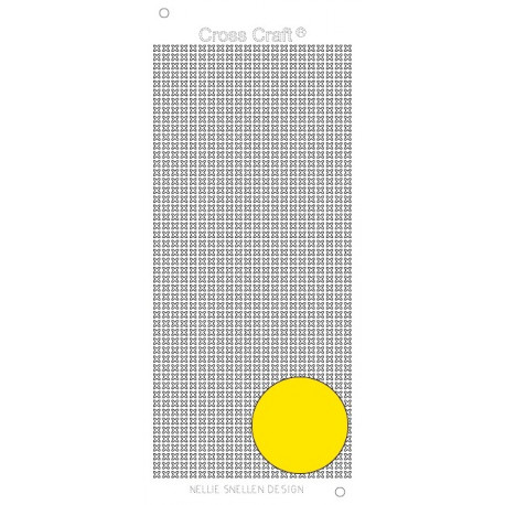 Samolepky křížky - žlutá (Nellie´s Choice)