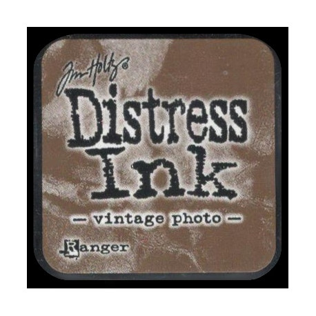 Distress Ink MINI polštářek - Vintage Photo