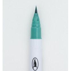 Clean Color Real Brush Turquoise Green 042 (ZIG Kuretake)