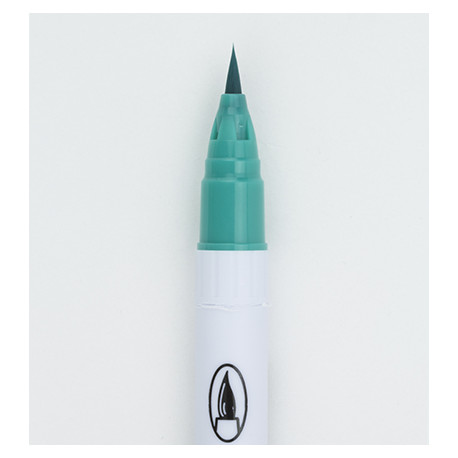 Clean Color Real Brush Turquoise Green 042 (ZIG Kuretake)