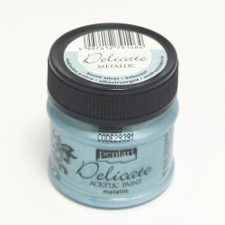 Delicate Metallic 50ml modré stříbro