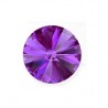 SWAROVSKI RIVOLI 14mm AMETHYST