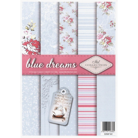 Sada papírů A4 - Blue Dreams (ITD)
