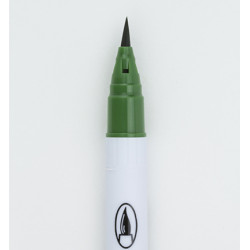 Clean Color Real Brush Deep Green 044 (ZIG Kuretake)