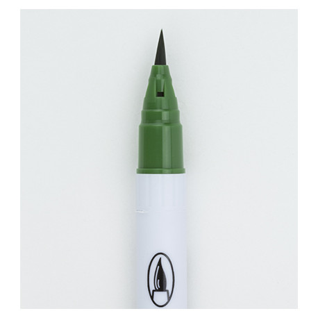 Clean Color Real Brush Deep Green 044 (ZIG Kuretake)