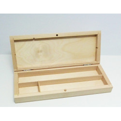 Dřevěný penál 22x8,5cm (zavírání na kolíček)