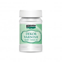 Decor Varnish Soft Touch 100ml sametový lak (Pentart)