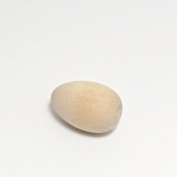 Dřevěné vajíčko menší - typ 3