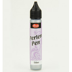 Perlen Pen - 25ml - Stříbrný (F)