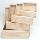 Dřevěné krabice 4v1 - obdélníkový tvar