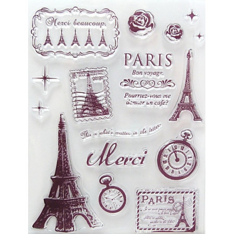 Transp.razítka - Paris Merci