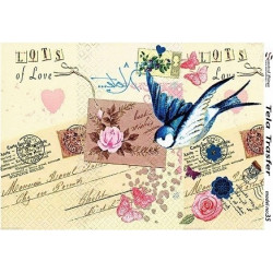 Tela Transfer Cadence 48x33cm - motiv 35