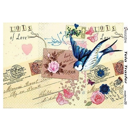 Tela Transfer Cadence 48x33cm - motiv 35