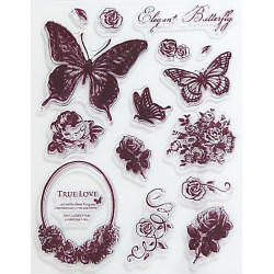 Transp.razítka - Elegant Butterfly