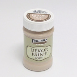 Dekor Paint Soft 100ml cappuccino (Pentart)