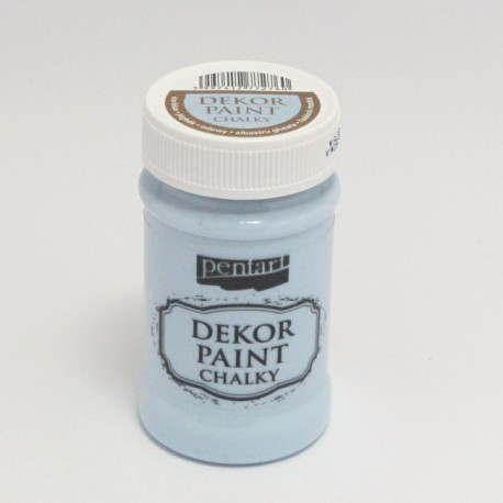 Dekor Paint Chalky 100ml ledově modrá (Pentart)