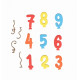 Vyřezávací šablony - Balónky číslice (JC)