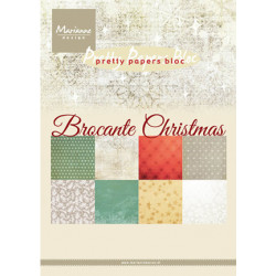 Sada papírů A5 Brocante Christmas (MD)