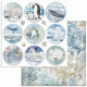 Sada papírů 30,5x30,5 190g Arctic Antarctic