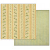 Sedmikrásky v pruzích 30x30 scrapbook