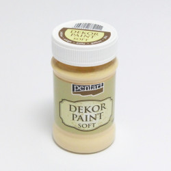Dekor Paint Soft 100ml žlutá (Pentart)
