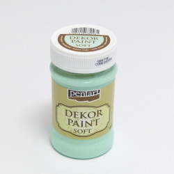 Dekor Paint Soft 100ml zelená mint (Pentart)