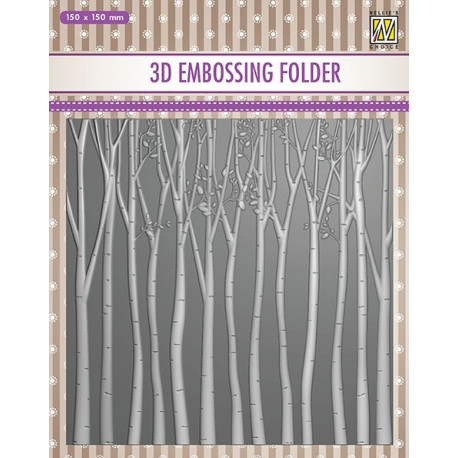 Embossovací kapsa 3D - Les (Nellie´s Choice)