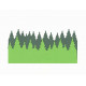 Vyřezávací šablony - borovicový les (Nellie´s Choice)