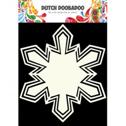 Šablona Dutch Shape Art Snowstar