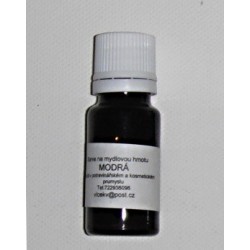 Barva na výrobu litých mýdel 10 ml - modrá