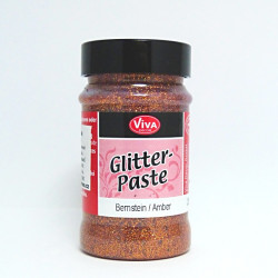 Glitter Paste 90ml - jantarová (F)