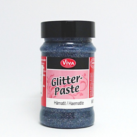 Glitter Paste 90ml - hematit (F)