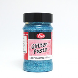Glitter Paste 90ml - safír (F)