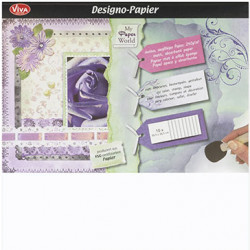 Designo Papier- Set 10 listů 30,5x30,5cm, 240g/m2 (F)