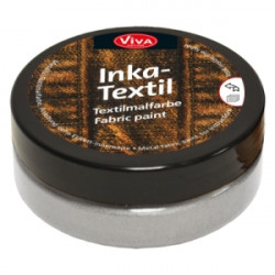 Inka Textil k patinování látek 50ml, silver (F)