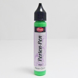 Perlen Pen - 25ml - Neonově zelený (F)