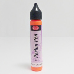 Perlen Pen - 25ml - Neonově oranžový (F)