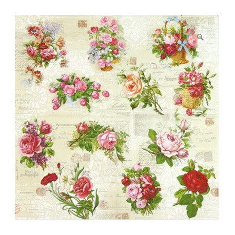 English Roses 33x33