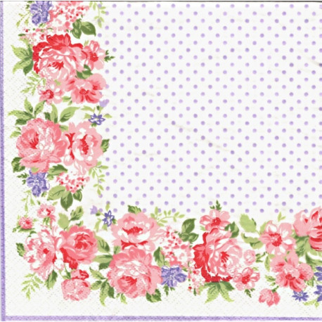 Rose White 33x33