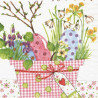 Velikonoční dekorace s vejci 33x33