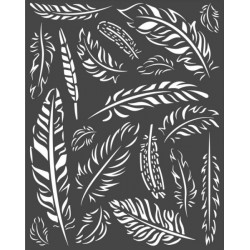 Šablona 3D 20x25 - Amazonia, pírka (KSTD066)