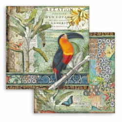 Amazonia, tukan 30,5x30,5 scrapbook