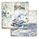 Sada papírů 20,3x20,3 190g Romantic Collection Sea Dream